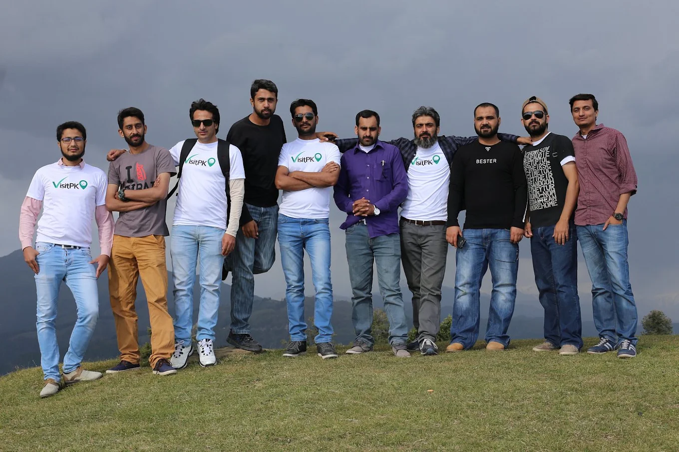Guests on a VisitPK organised corporate group trip at Toli Pir